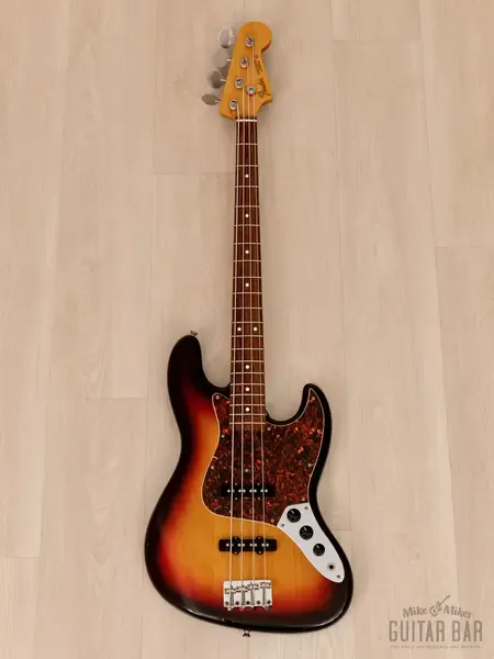 Бас-гитара Fender Jazz Bass '62 Vintage Reissue JB62-58 Sunburst Japan 2006