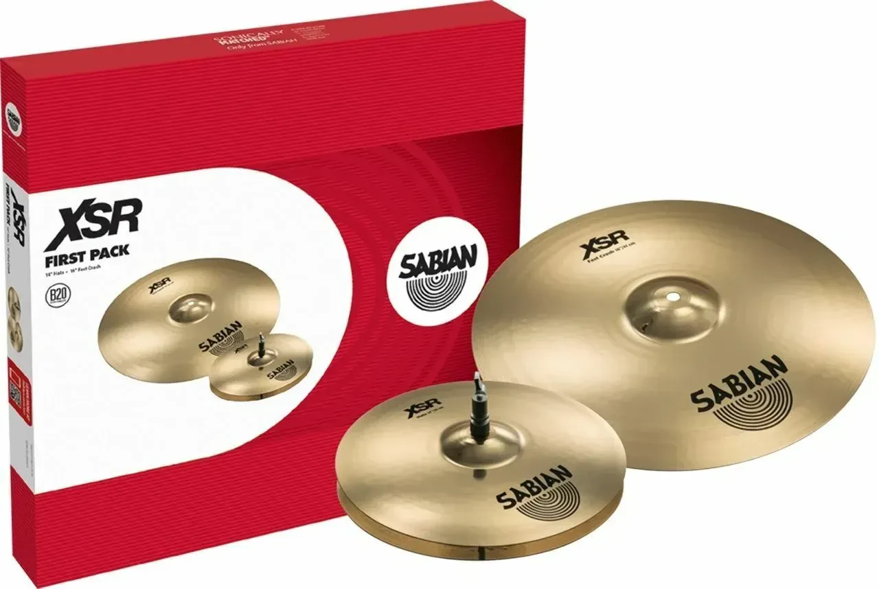 Набор тарелок для барабанов Sabian XSR5011B XSR First Pack