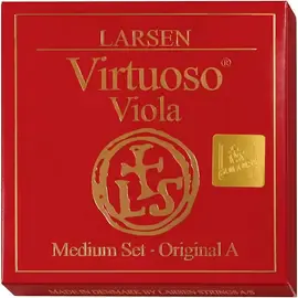 Струны для альта Larsen Virtuoso Soloist Viola String Set 15 to 16-1/2 in., Med Multiple Wnd, BE