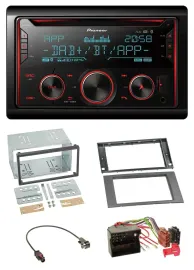 Pioneer 2DIN DAB MP3 Bluetooth USB CD Autoradio für Ford Fusion Kuga Transit 05-