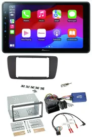 Pioneer Bluetooth 2DIN USB Lenkrad DAB Autoradio für Seat Ibiza ab 08 azabachesc