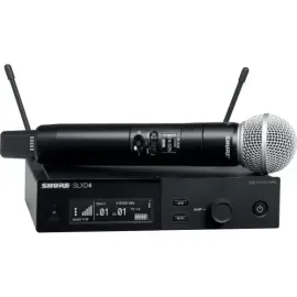 Радиосистема Shure SLXD24E/SM58 с ручным микрофоном SM58 823–832 MHz и 863–865 MHz