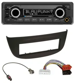 Blaupunkt MP3 Bluetooth USB AUX Autoradio für Renault Twingo ab 2015 schwarz