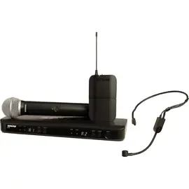 Микрофонная радиосистема Shure BLX1288 Combo System w/PGA31 Headset mic/PG58 handheld mic Band H10