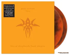 Gary Numan - Live At Shepherds Bush Empire [Orange & Black Vinyl] NEW Sealed LP