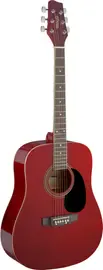 Акустическая гитара Stagg SA20D RED
