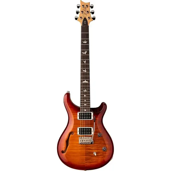 Полуакустическая электрогитара PRS CE 24 Semi-Hollow Dark Cherry Sunburst