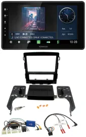 Kenwood Lenkrad Bluetooth USB DAB Autoradio für Subaru Impreza ab 2018