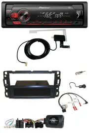 Pioneer 1DIN USB DAB MP3 Lenkrad Autoradio für Cadillac BLS YSCF 2006-2010