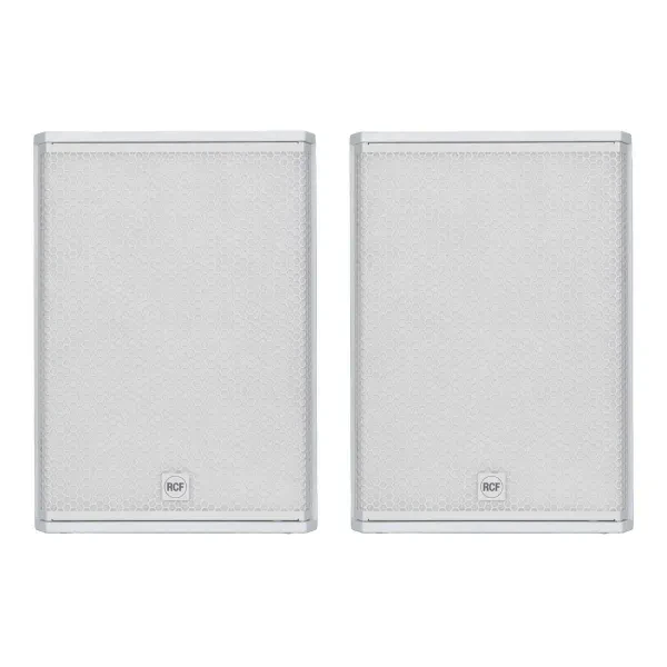 RCF SUB 15-AX W Professional 15" Powered Active DJ PA Subwoofers Sub White Pair