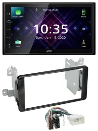 JVC DAB 2DIN MP3 Bluetooth USB Autoradio für Mitsubishi Outlander ab 2012