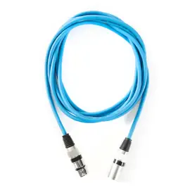 Микрофонный кабель Music Store XLR Microphone Cable Blue 3 м
