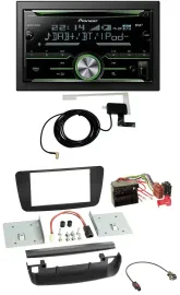 Автомагнитола для Mercedes A‑Class W176 Pioneer 2DIN, CD/USB/MP3, Bluetooth, DAB