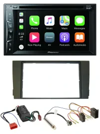 Pioneer MP3 USB DVD Bluetooth DAB 2DIN Autoradio für Audi A6 01-05 C5 Bose Aktiv