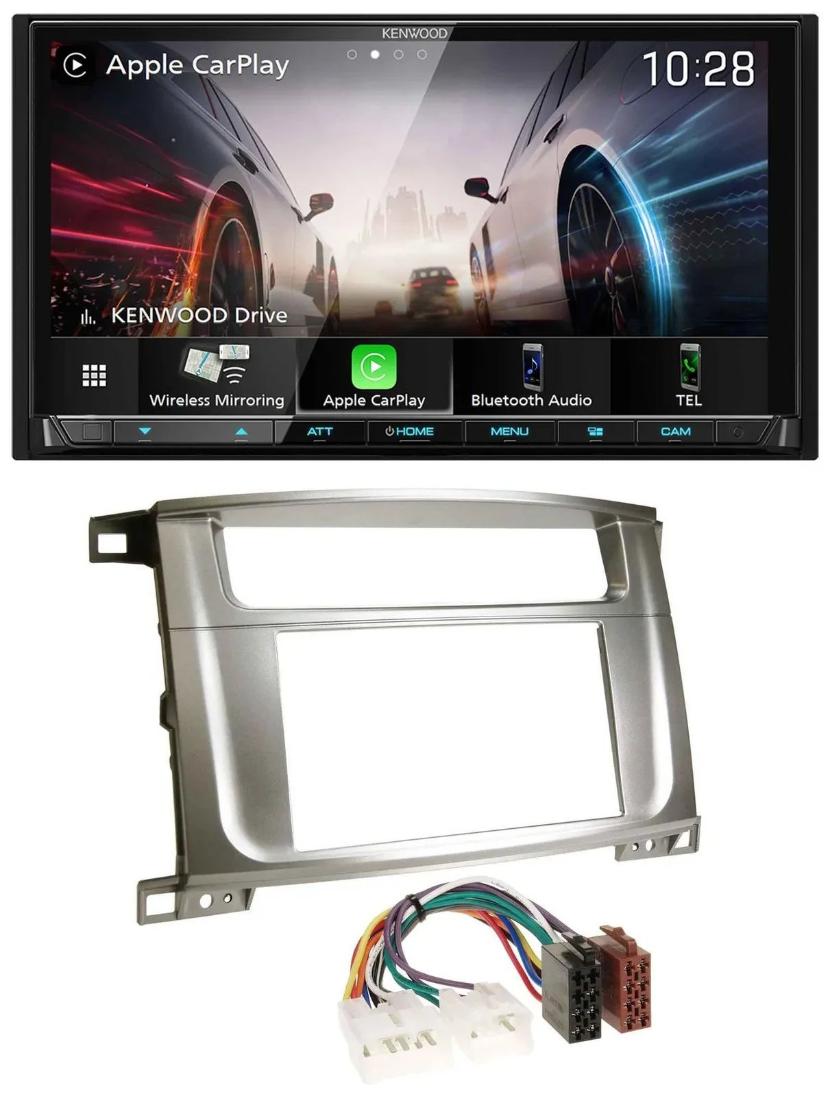 Kenwood MP3 2DIN USB DAB Bluetooth Autoradio für Lexus LX-470 (2003-2007)