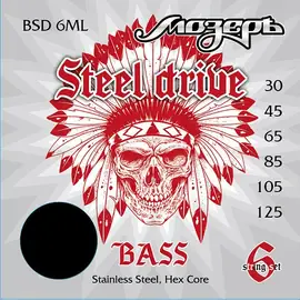 Струны для бас-гитары Мозеръ Steel Drive BSD-6ML