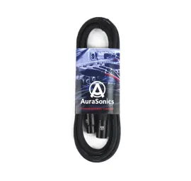 Микрофонный кабель AuraSonics XMXF-1.5B Black 1.5 м