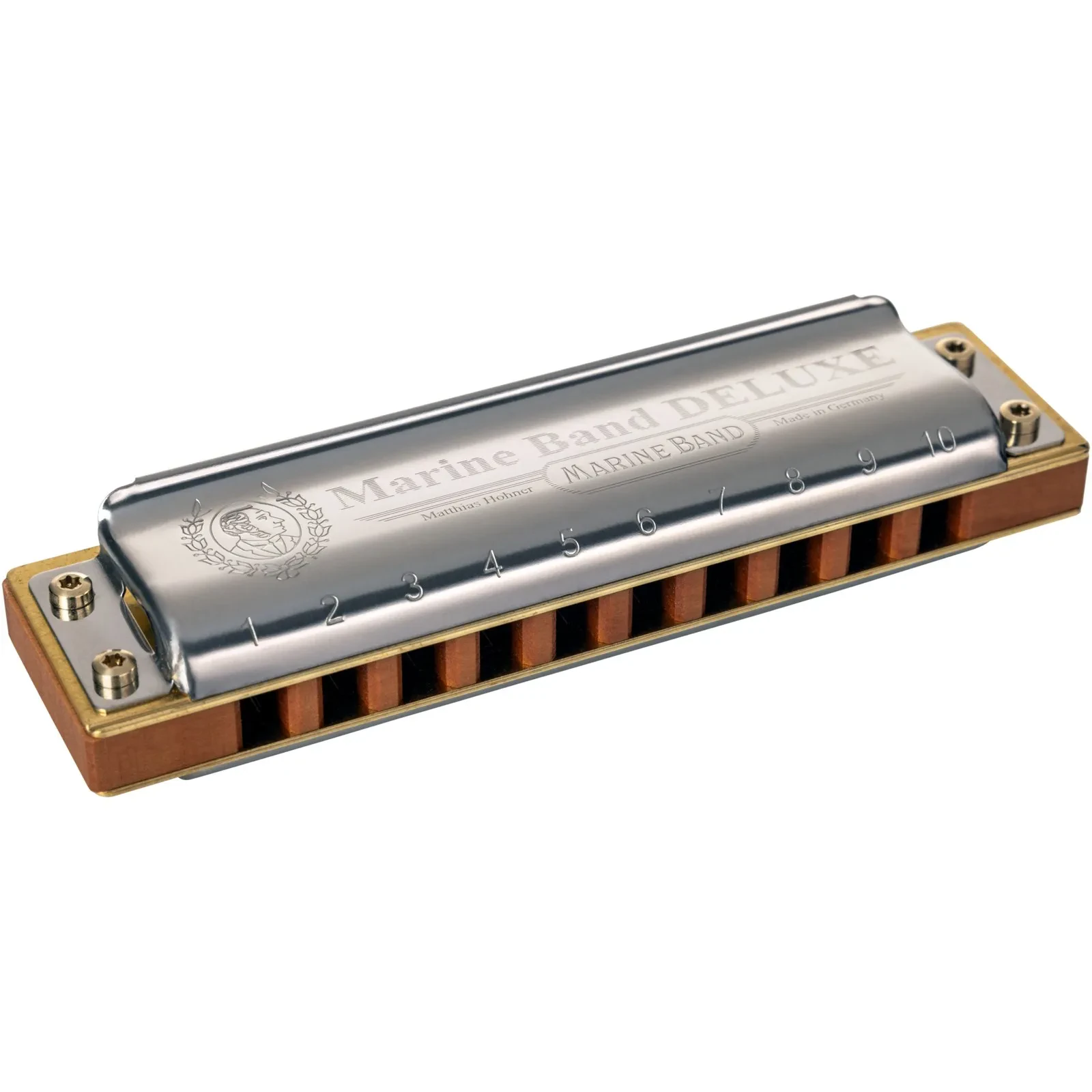 Hohner Marine Band Deluxe in Eb-Dur - Diatonische Mundharmonika