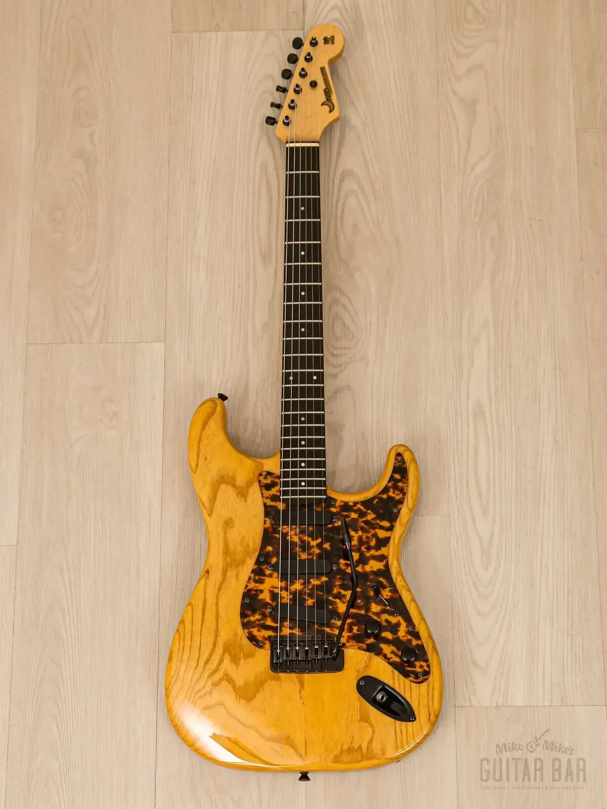 Электрогитара Moon ST-225B SSS Natural w/case Japan 1992