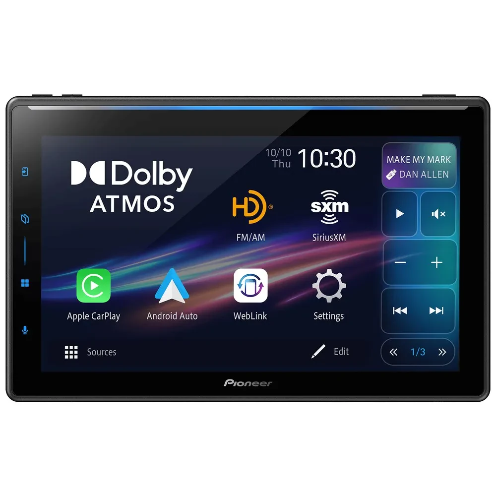 Pioneer SPHERA DMH-WT8000NEX 10.1" Single DIN Digital Multimedia Receiver