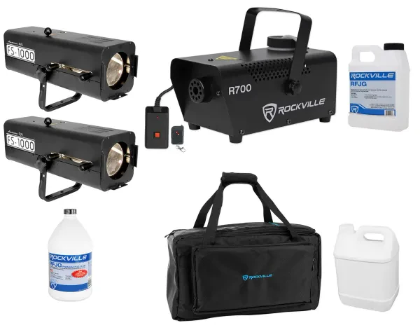 Комплект светового оборудования American DJ FS-1000+R700+BAG1200+RFJG