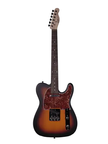 Электрогитара SQOE SETL300 Telecaster Matte Sunburst