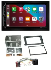 ESX 2DIN DAB USB MP3 Bluetooth Autoradio für Porsche Cayenne 2002-2007