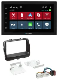 Blaupunkt MP3 Bluetooth DAB 2DIN USB Autoradio für Kia Carens 4 RP ab 2013