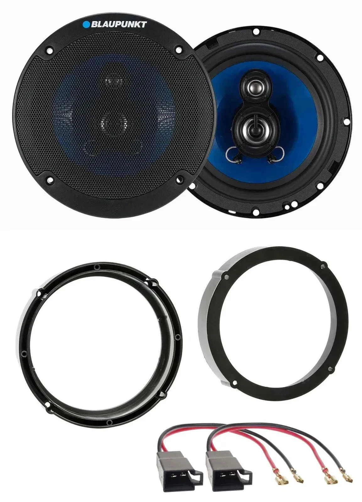 Blaupunkt 250Watt 3-Wege 16,5cm Lautsprecher für Seat Skoda Mitsubishi VW Tür Fr