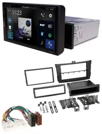 Pioneer DAB MP3 Bluetooth USB Autoradio für Toyota Corolla ab 2009 schwarz