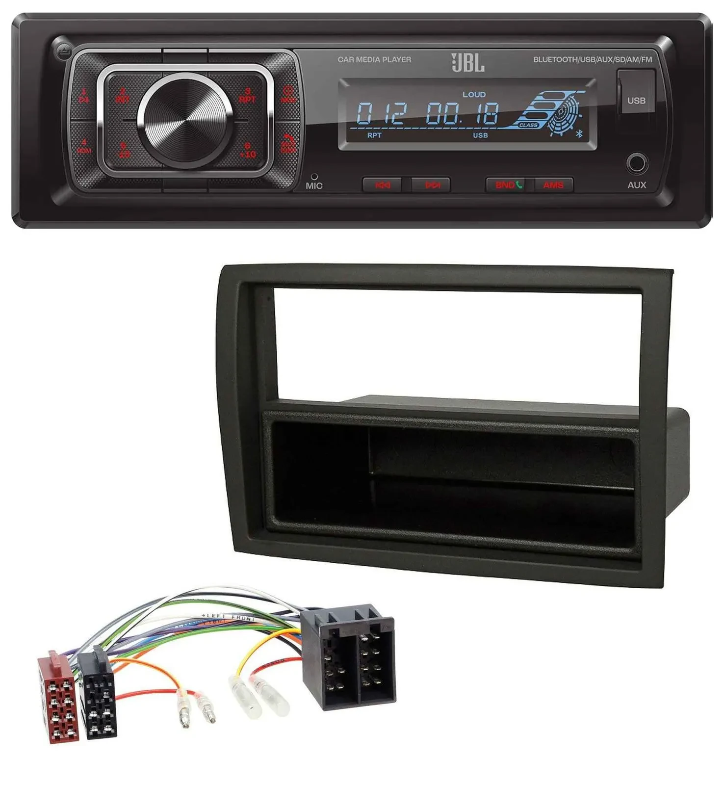 JBL SD AUX MP3 USB Bluetooth Autoradio für Citroen Jumper Fiat Ducato Peugeot Bo