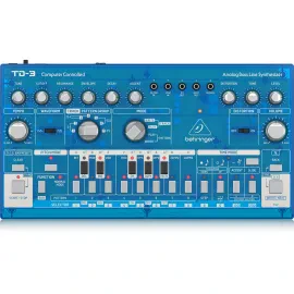 Аналоговый студийный синтезатор Behringer TD3-BB Baby Blue Analog Bass Synth