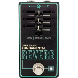 Педаль эффектов для электрогитары Walrus Audio Fundamental Series: Reverb Effects Pedal Black