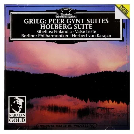 BERLINER PHILHARMONIKER / HERBERT VON KARAJAN - GRIEG / SIBELIUS: Peer Gynt Suites, Valse Triste (CD)