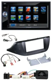 Blaupunkt 2DIN Bluetooth TMC USB Lenkrad SD Navigation für Kia Ceed ab 2012 schw