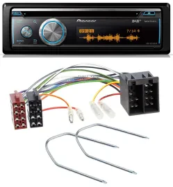 Pioneer MP3 DAB USB CD Bluetooth Autoradio für Audi 80 86-96 90 84-91 100 82-94