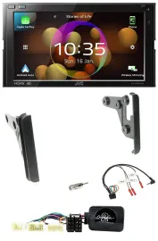 JVC DAB Lenkrad 2DIN Bluetooth USB Autoradio für Toyota Yaris 2007-2010