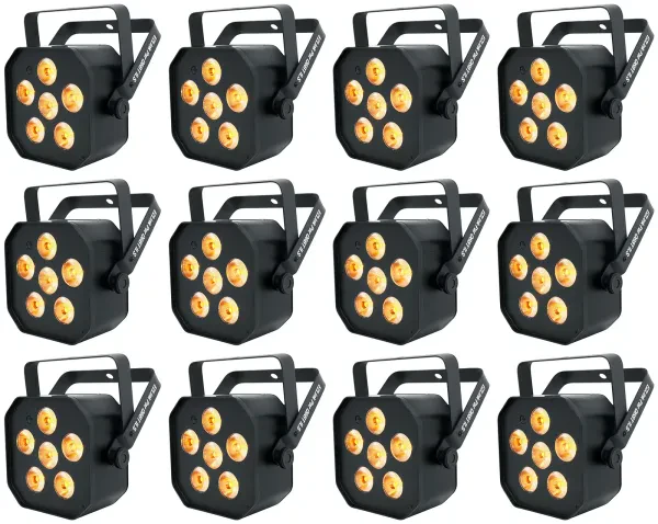 Светодиодный прибор Chauvet DJ EZLink Par Q6BT ILS RGBA (12 штук)