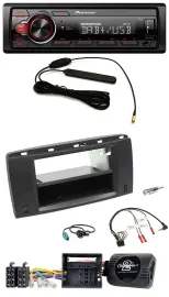 Автомагнитола для Mercedes R-Class W251 (2006–2012) Pioneer 1 DIN, DAB, USB, поддержка кнопок на руле