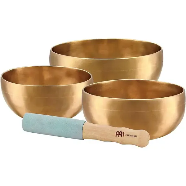 Поющие чаши Meinl Sonic Energy 3-piece Universal Singing Bowl Set with Resonant Mallet