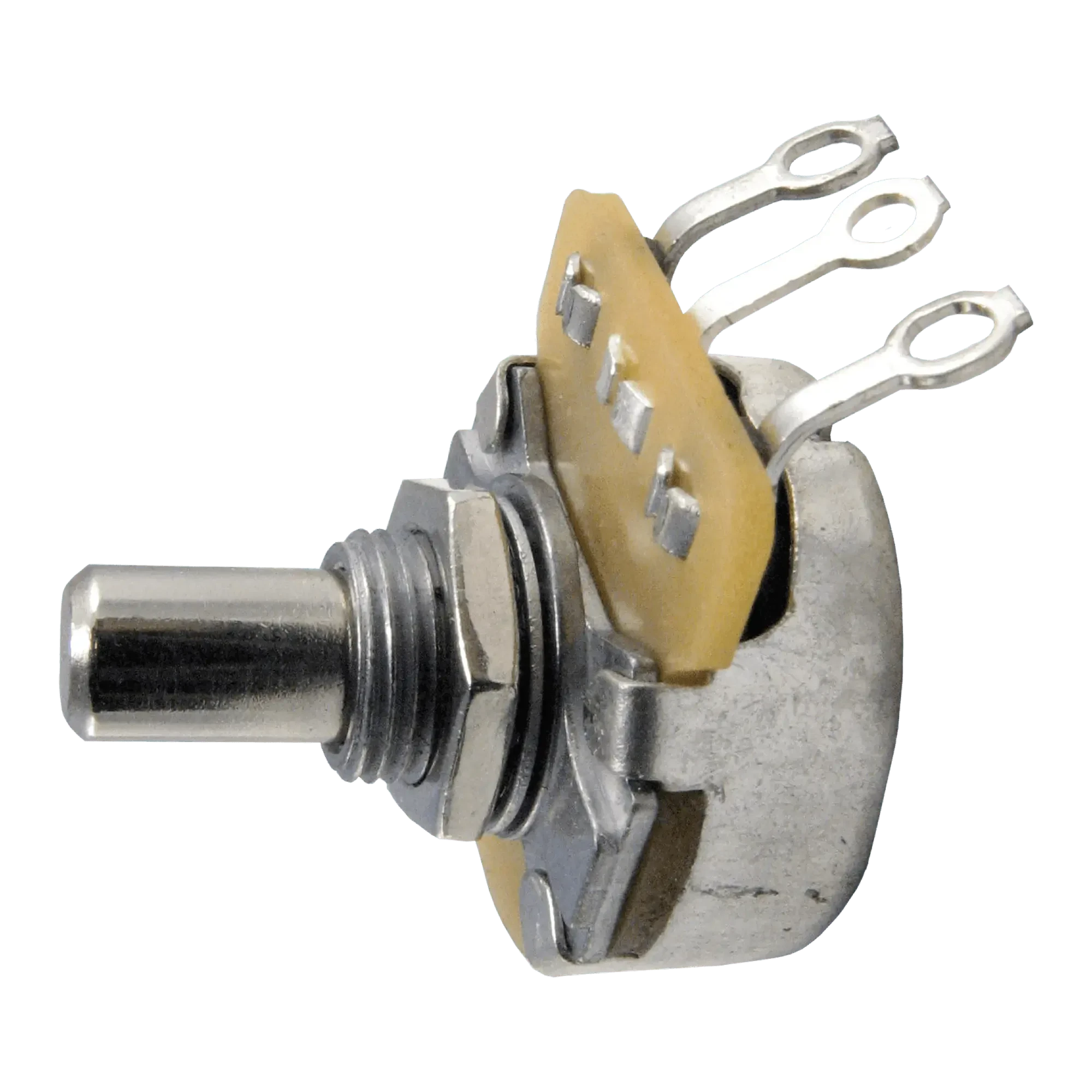 Потенциометр для электрогитары Ernie Ball 6382 250K, длина втулки 6.35 мм