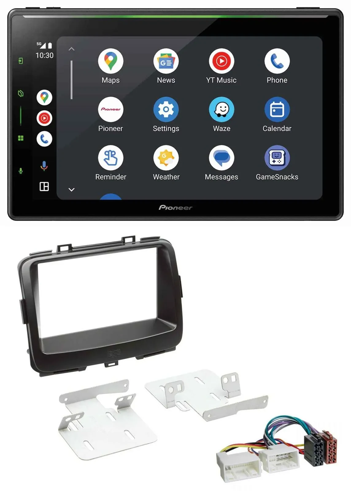 Pioneer 2DIN MP3 USB Bluetooth DAB Autoradio für Kia Carens 4 RP ab 2013