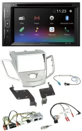 Pioneer Bluetooth Lenkrad USB 2DIN DAB DVD Autoradio für Ford Fiesta 2010-2017 s