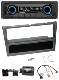 Blaupunkt MP3 Bluetooth USB Lenkrad Autoradio für Opel Agila Corsa C Omega schwa