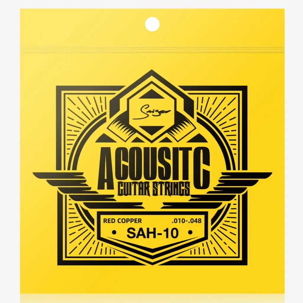 Струны для акустической гитары Smiger SAH-10 Red Copper 10-48