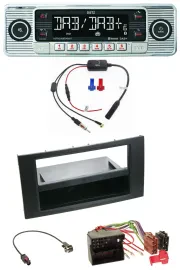 Dietz DAB USB MP3 Bluetooth Autoradio für Ford Focus C-Max S-Max Galaxy 03-07 sc