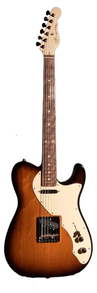 Электрогитара G&L Limited Run ASAT Classic Thinline, Autumn Burst CR, с чехлом