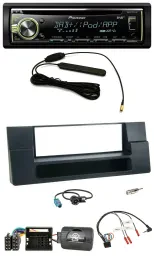 Автомагнитола для BMW 5 Series E39 и X5 Pioneer MP3 USB CD DAB (Quadlock, с карманом)