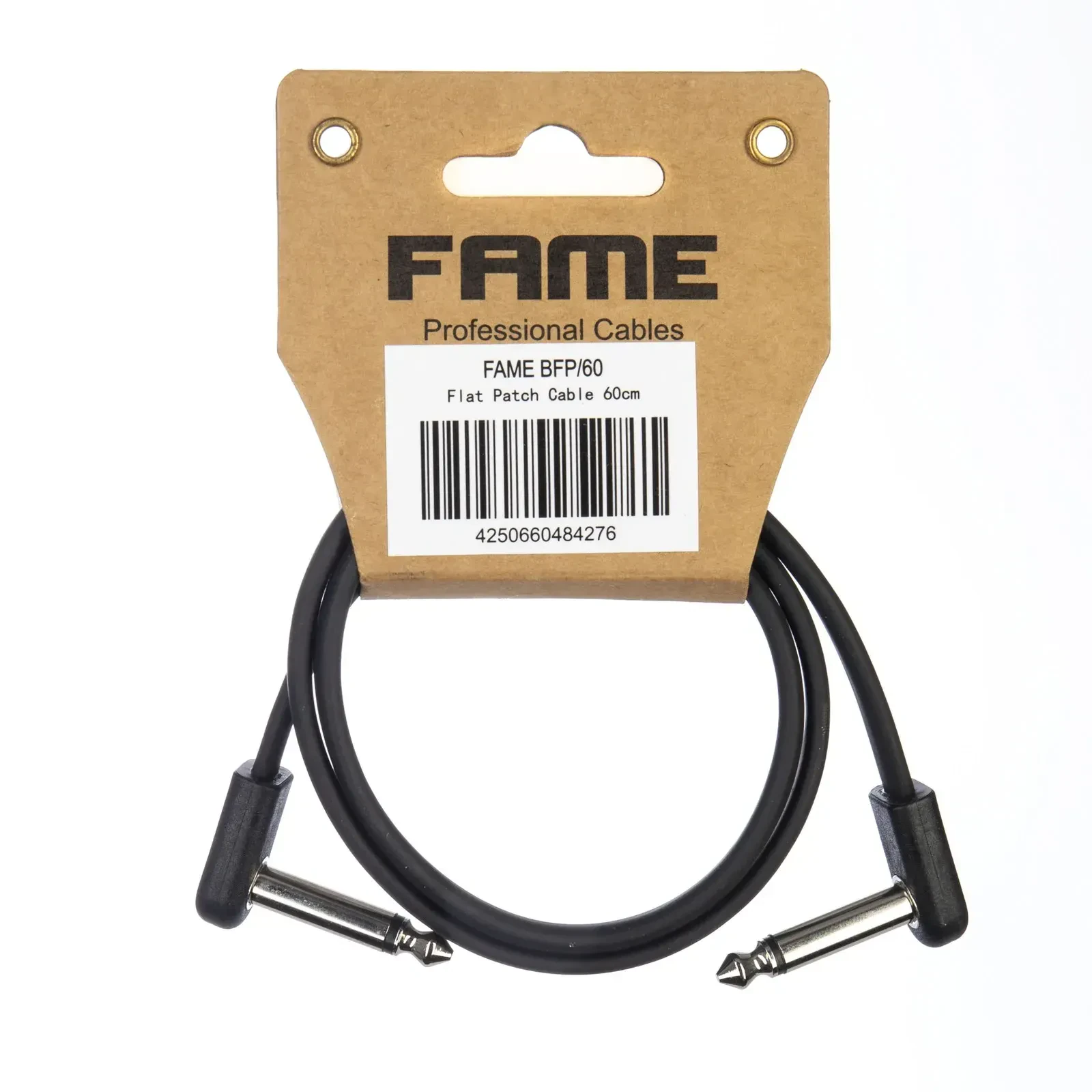 Патч-кабель инструментальный Fame Audio GIT0049336-000 Black 0.6 м