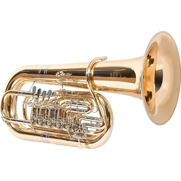 Туба Miraphone 281 Firebird Series 6-Valve 5/4 F Tuba 281G Gold Brass